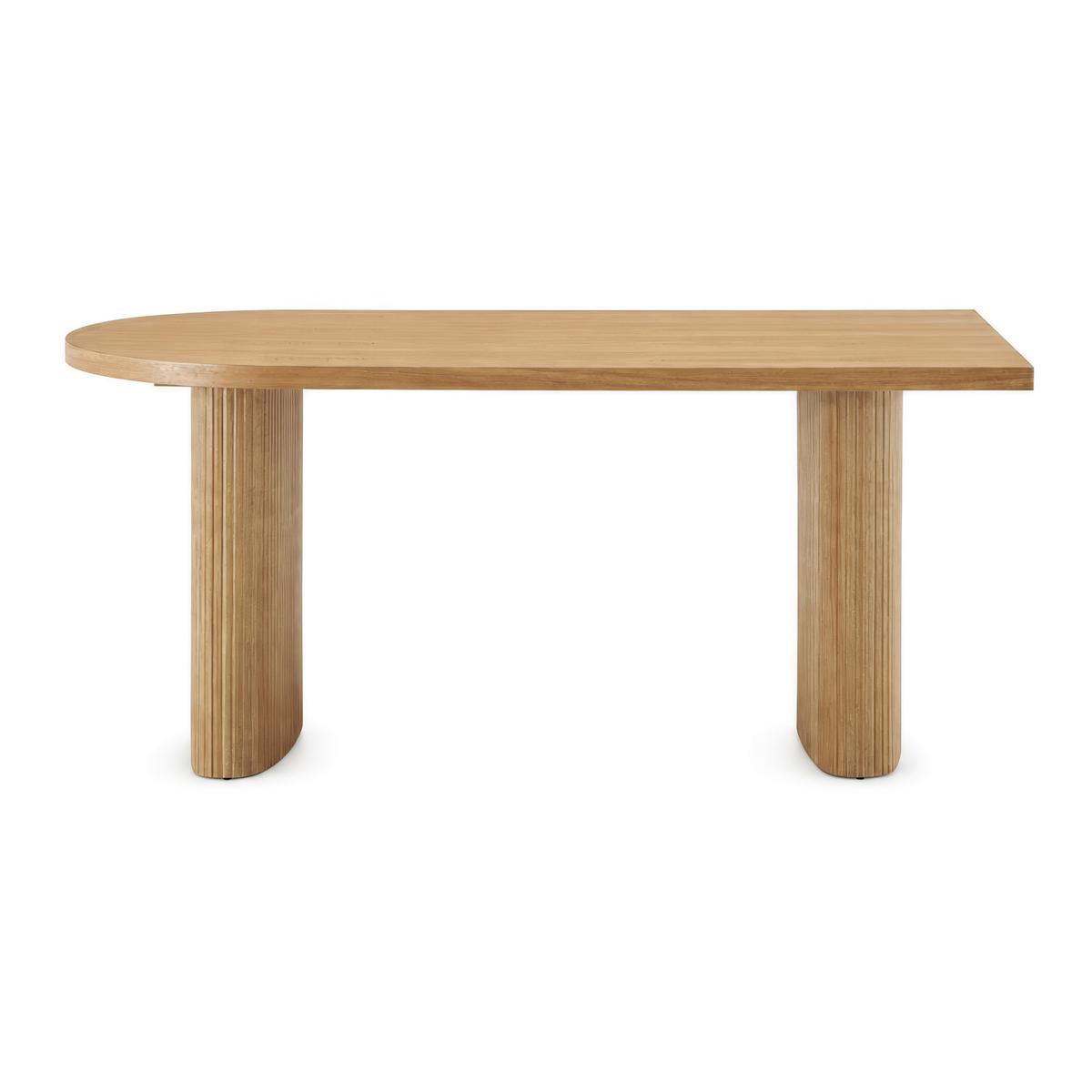Esstisch Lian Eschefarben MDF ca.180x90 cm - Eschefarben, MODERN, Holz/Holzwerkstoff (180/76/90cm) - Bessagi Home