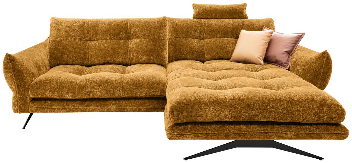 Coltar BAXTER - galben curry, Modern, textil (280/68-87/177cm) - Premium Living