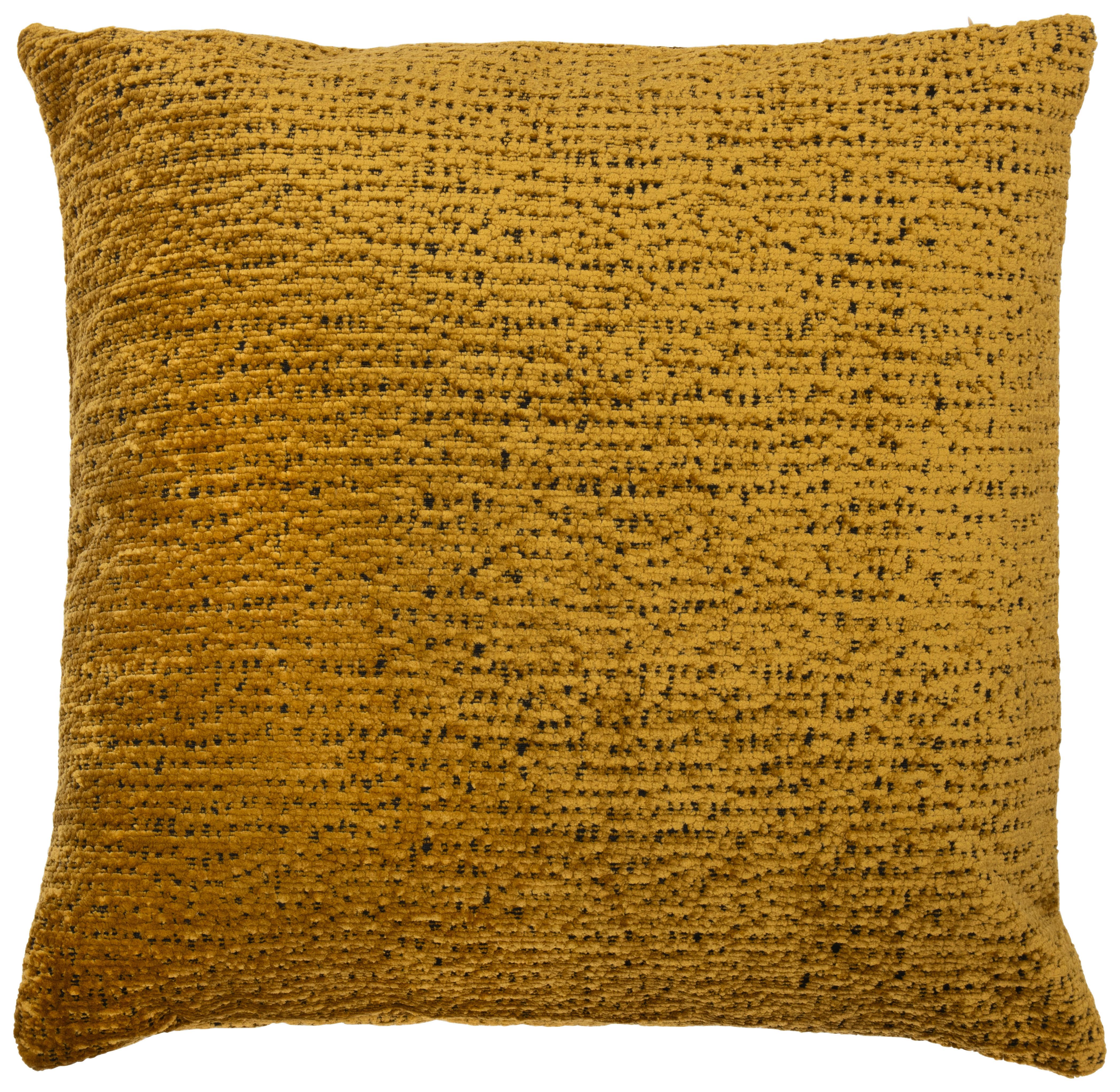 Kissenhülle Berti Goldfarben ca. 40x40cm - Goldfarben, Textil (40/40cm)