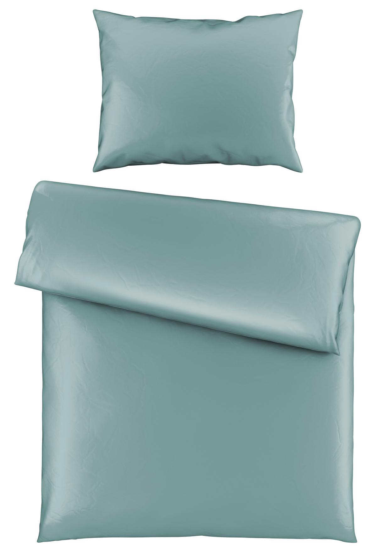 Bettwäscheset VICTORIA - Blau, Modern, Textil (160/210cm) - Mömax