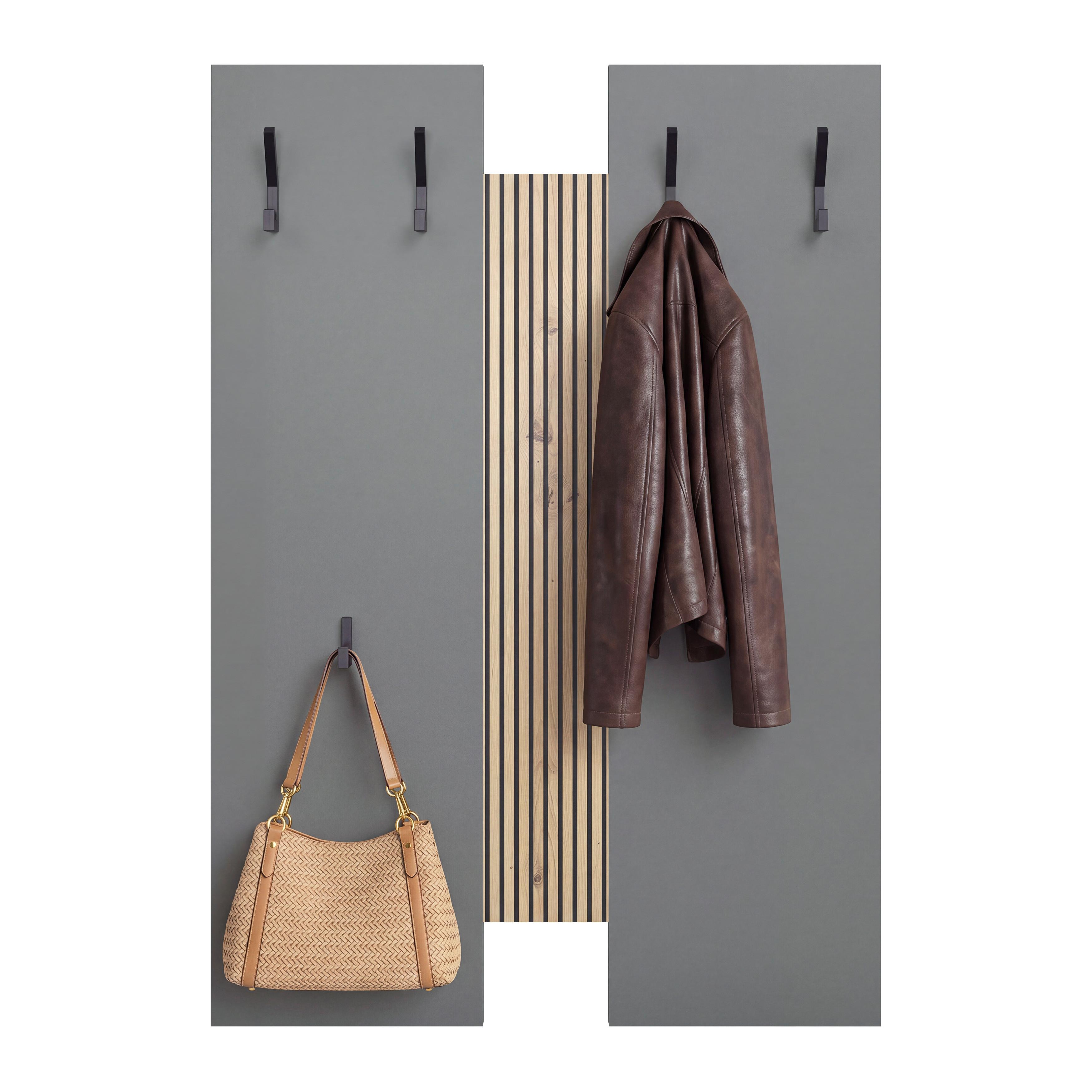 Panou Cuier Touch - stejar Artisan/antracit, Modern, material pe bază de lemn (69/99/1,8cm) - Modern Living