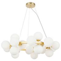 PENDELLEUCHTE DALLAS - Goldfarben, Basics, Glas/Metall (23,8/135,4/69cm) - MAYTONI