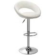 Barski Stol Walker - bela/krom, Trendi, kovina/umetna masa (50/82-103/56cm) - Mömax modern living Barski Stol Walker - bela/krom, Trendi, kovina/umetna masa (50/82-103/56cm) - Mömax modern living