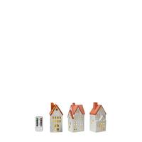 LED-Dekoleuchte Molton Weiß/Braun max. 0,1 Watt - Weiß, Basics, Keramik (9/18/26,7cm) - Markslöjd