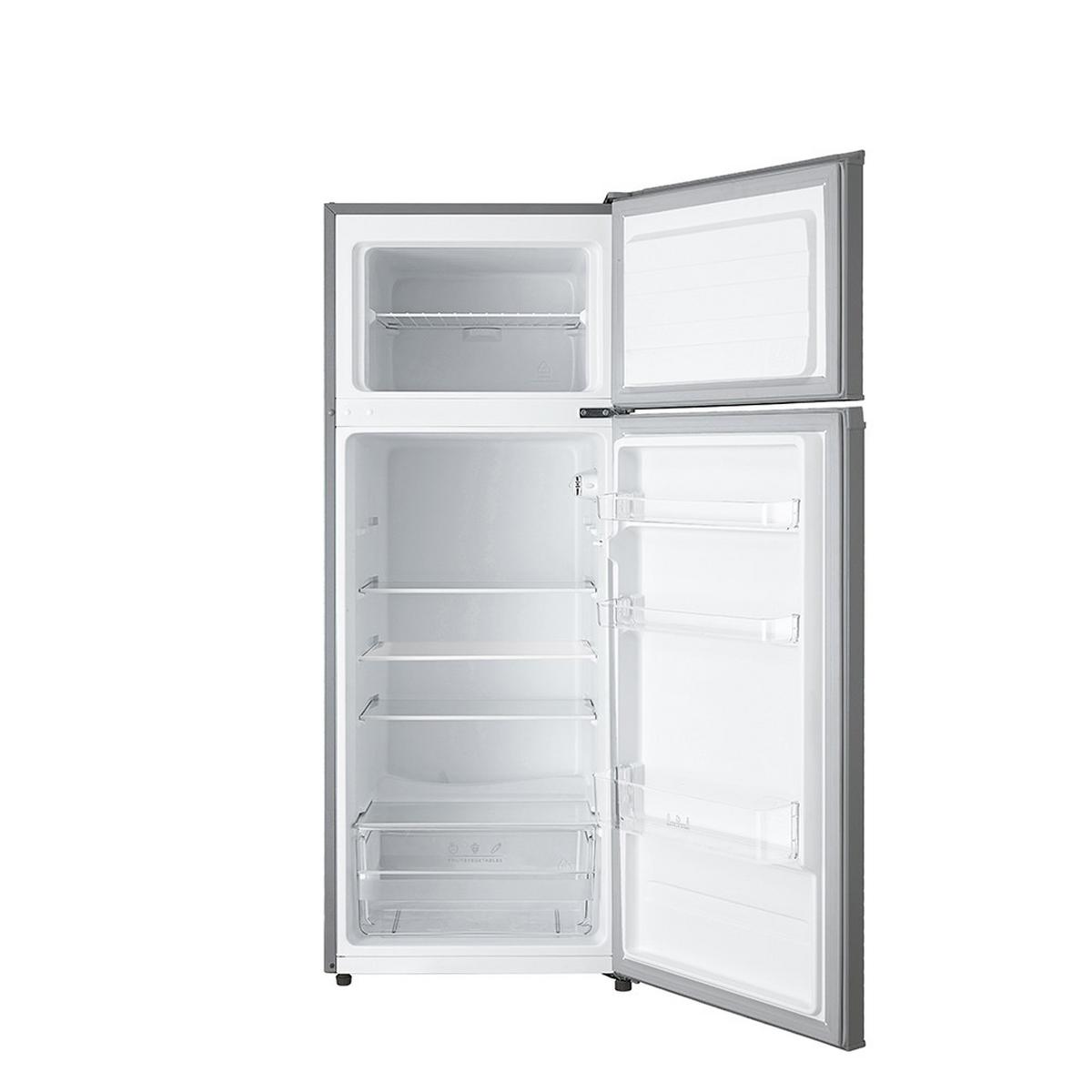 Hűtő-fagyasztószekrény Midea Mdrt294fge50 - ezüstszínű (55/143/55cm)