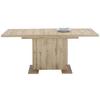 UITSCHUIFBARE TAFEL INGRID - Eikenkleuren, Modern, Houtcomposiet (140-180/90/78cm) - Mömax