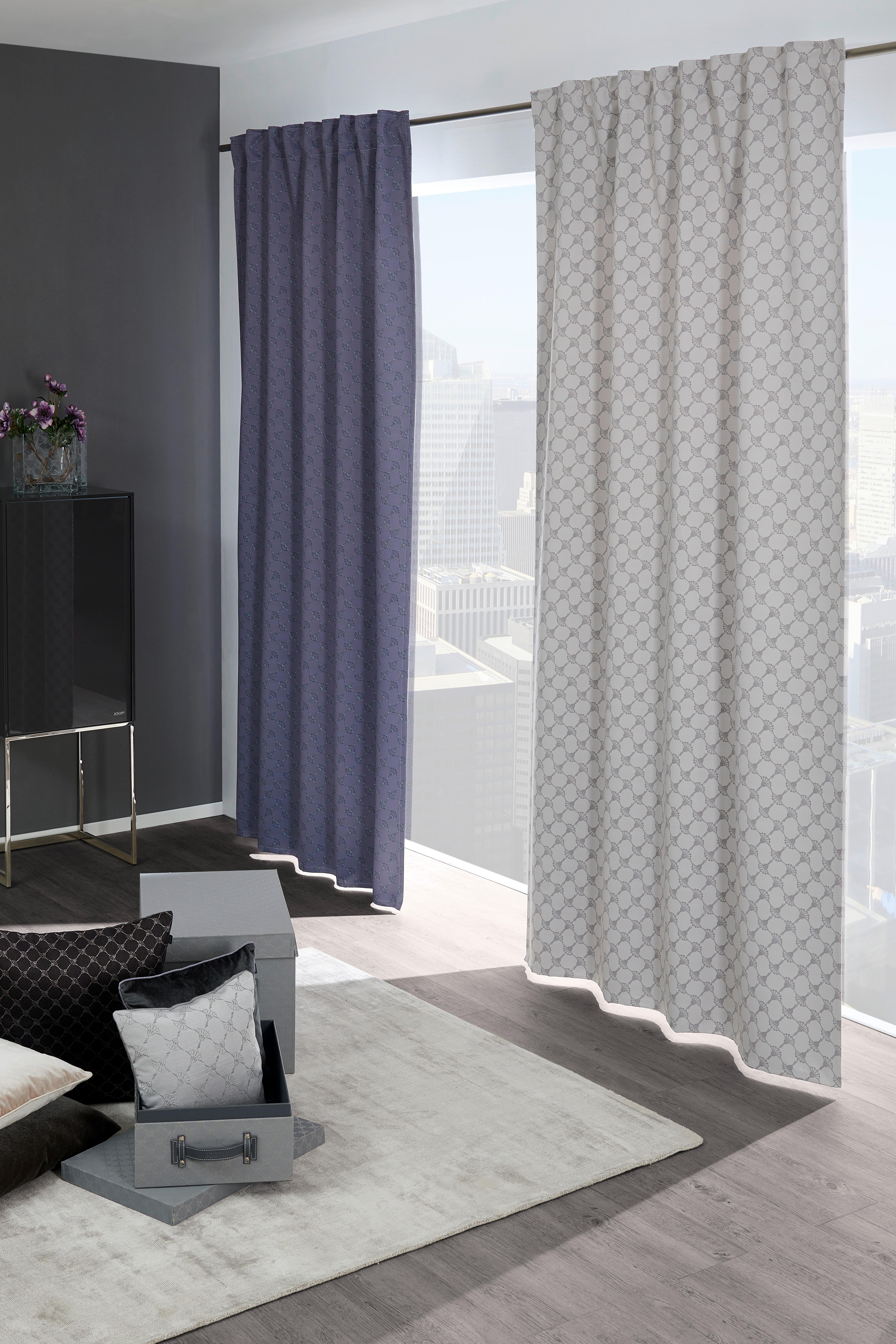 ZASŁONA GOTOWA J-SHADE JOOP! - beżowy, Design, tkanina (130/250cm) - Joop!