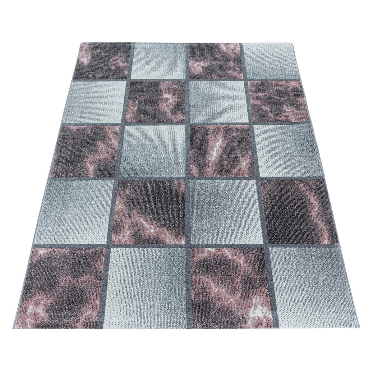Webteppich Ottawa Rosa ca. 140x200cm - Rosa, Design, Textil (140/200cm) - Novel