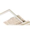 LED-TAKLAMPA CRISTIANO - champagne, Basics, metall/plast (70/47/6,8cm)