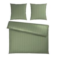 Bettwäsche Xenia Streif XXL Hellgrün ca. 200x200cm - Hellgrün, MODERN, Textil (200/200cm) - Premium Living