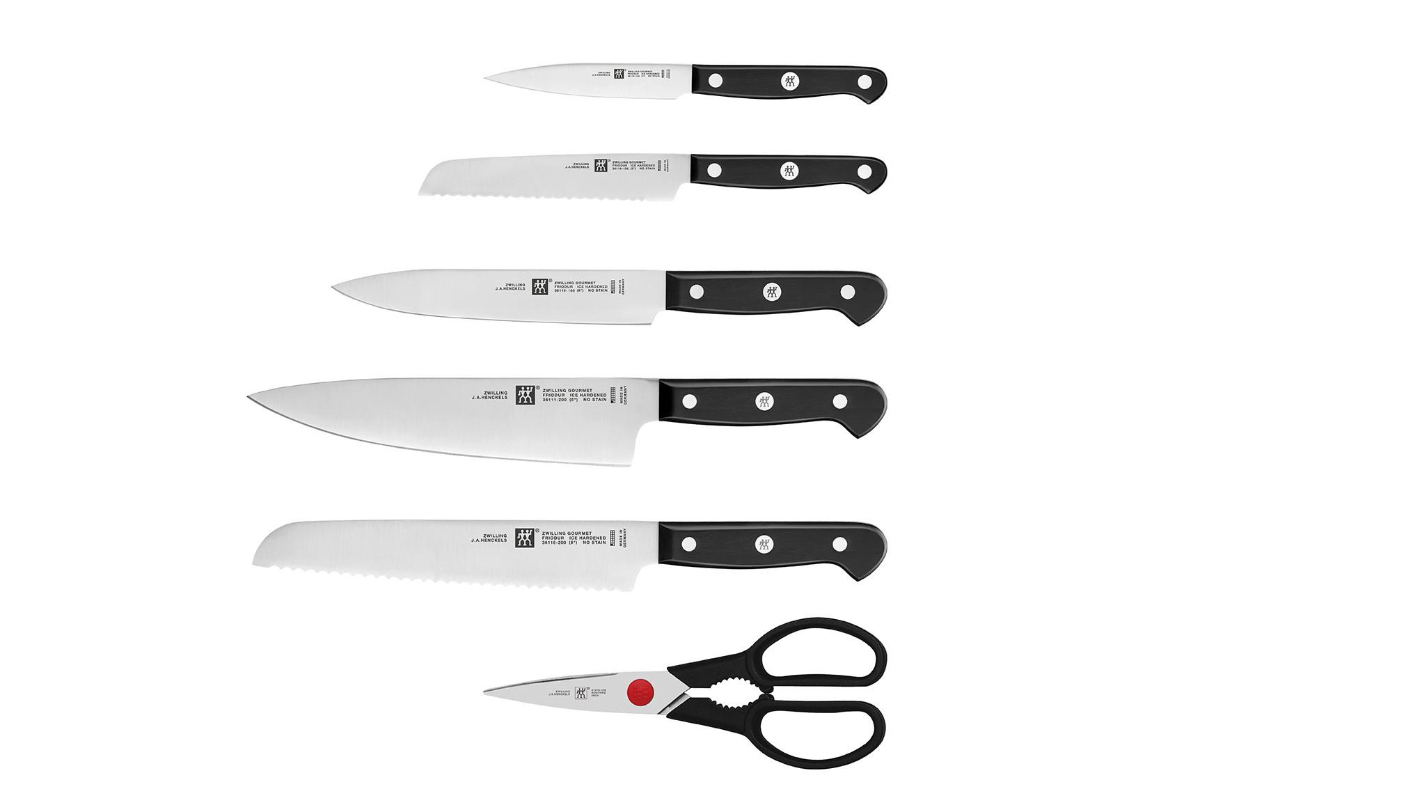 BLOK NA NOŻE 1002451 ZWILLING - kolor jesionowy, Basics, metal - Zwilling