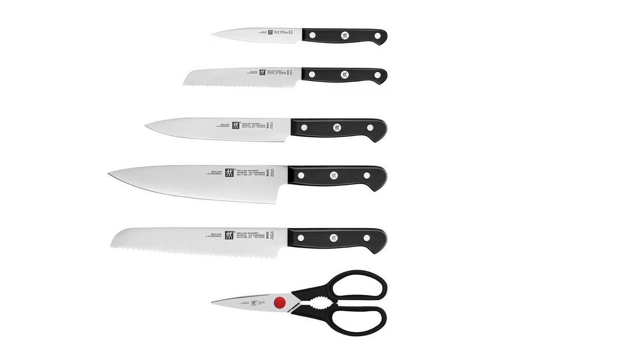 BLOK NA NOŻE 1002451 ZWILLING - kolor jesionowy, Basics, metal - Zwilling