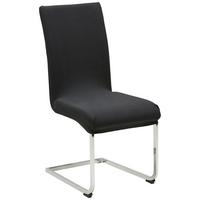 Husă scaun Dominik - negru, textil (48/64/48cm) - Modern Living