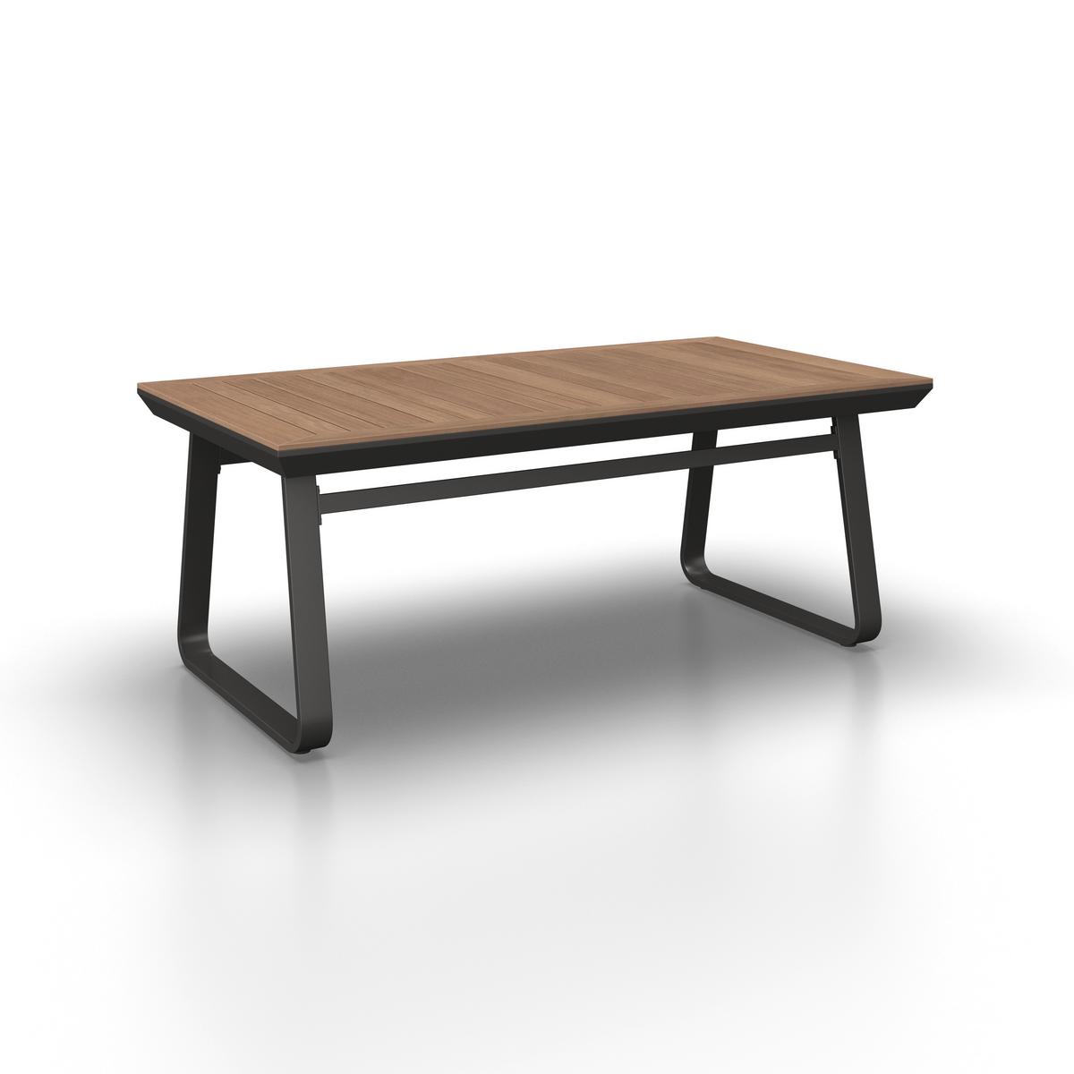 Garnitură grădină Emma - gri închis/antracit, Modern, plastic/metal (248/318/72cm) - Bessagi Garden