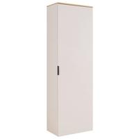 Garderobna Omara Amivo, Barve Hrasta, Kašmir - srebrne barve/kašmir, Moderno, umetna masa/leseni material (60/195/38cm) - Mömax