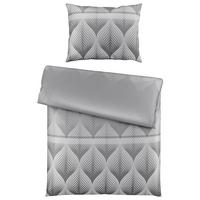 Ágyneműhuzat-garnitúra Domps - szürke, Modern, textil (140/200cm) - Modern Living
