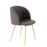 Szék Szett 3xa6h - fekete, Design, műanyag/fém (54/84/56cm) - Kayoom