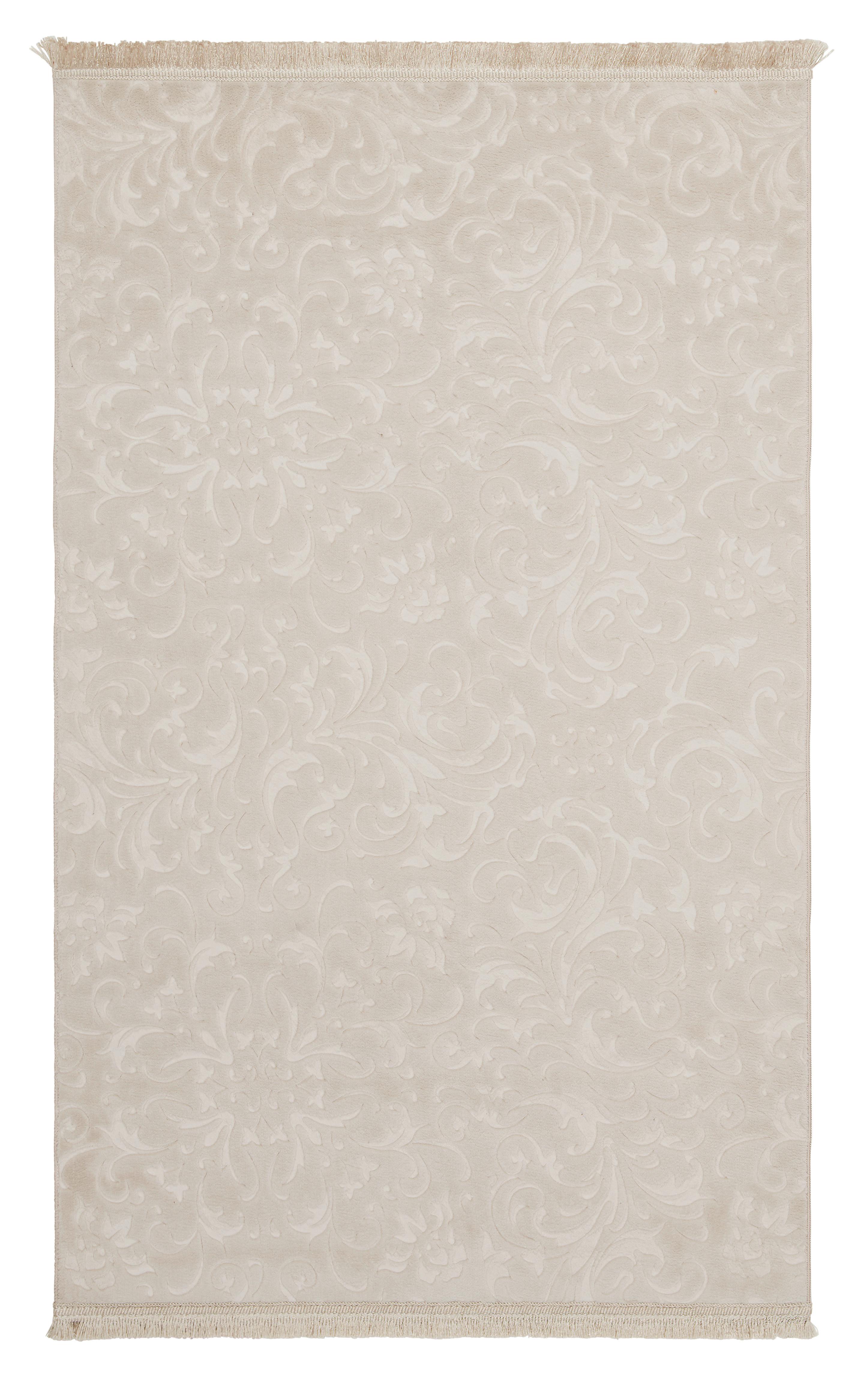 Webteppich Daphne 1 in Beige ca. 80x140cm - Beige, Modern, Textil (80l) - Modern Living