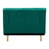 BÄDDFÅTÖLJ LEVIN - grön/naturfärgad, Modern, trä/textil (103/94/82cm) - Bessagi Home