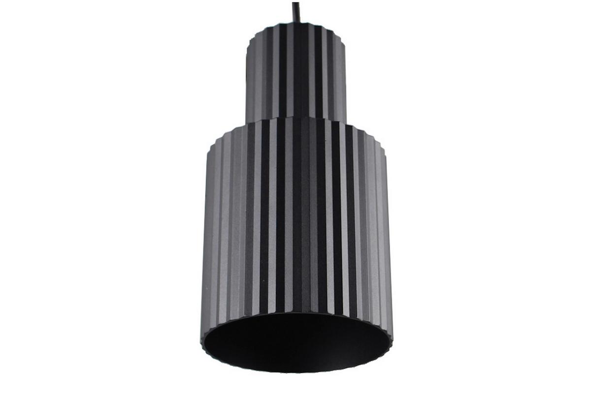Hängeleuchte Lp-787/1p Bk_tokio - Schwarz, Design, Metall (13.5/170cm)