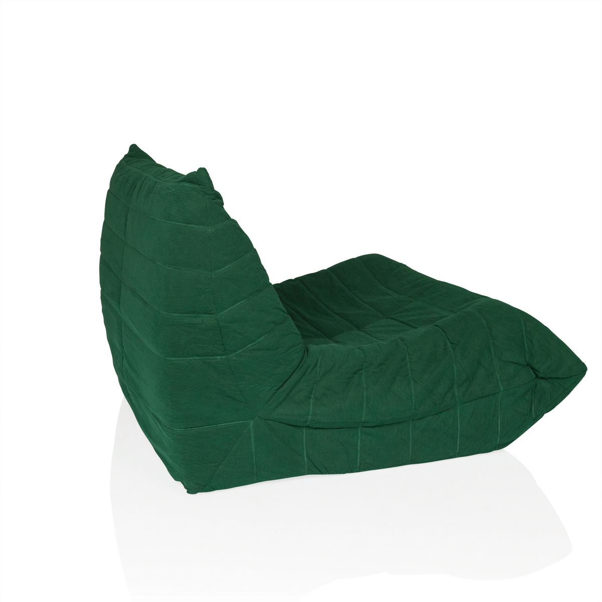 Naslanjač Sitzolo, Zelena - zelena, Moderno, tekstil (90/72/100cm) - MID.YOU