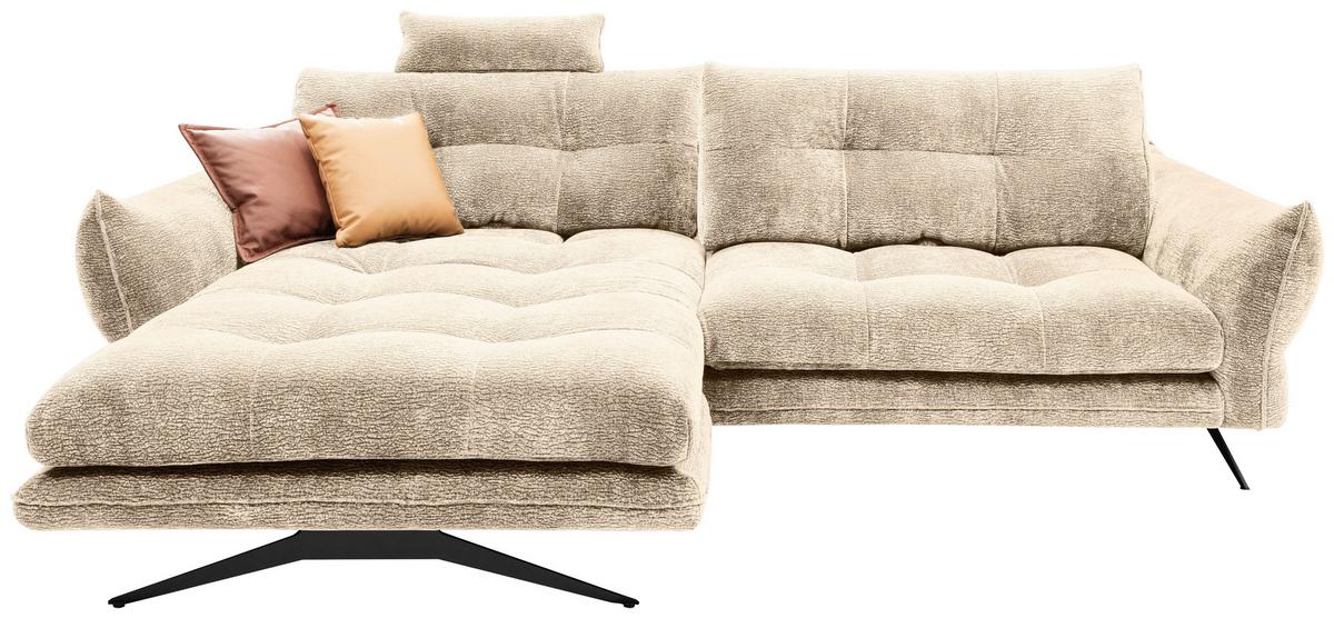 Coltar BAXTER - bej, Modern, textil (177/68-87/280cm) - Premium Living