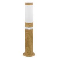 Außenleuchte Jaicy in Naturfarben max. 15 Watt - Klar/Opal, KONVENTIONELL, Kunststoff/Metall (11,7/50cm) - Globo