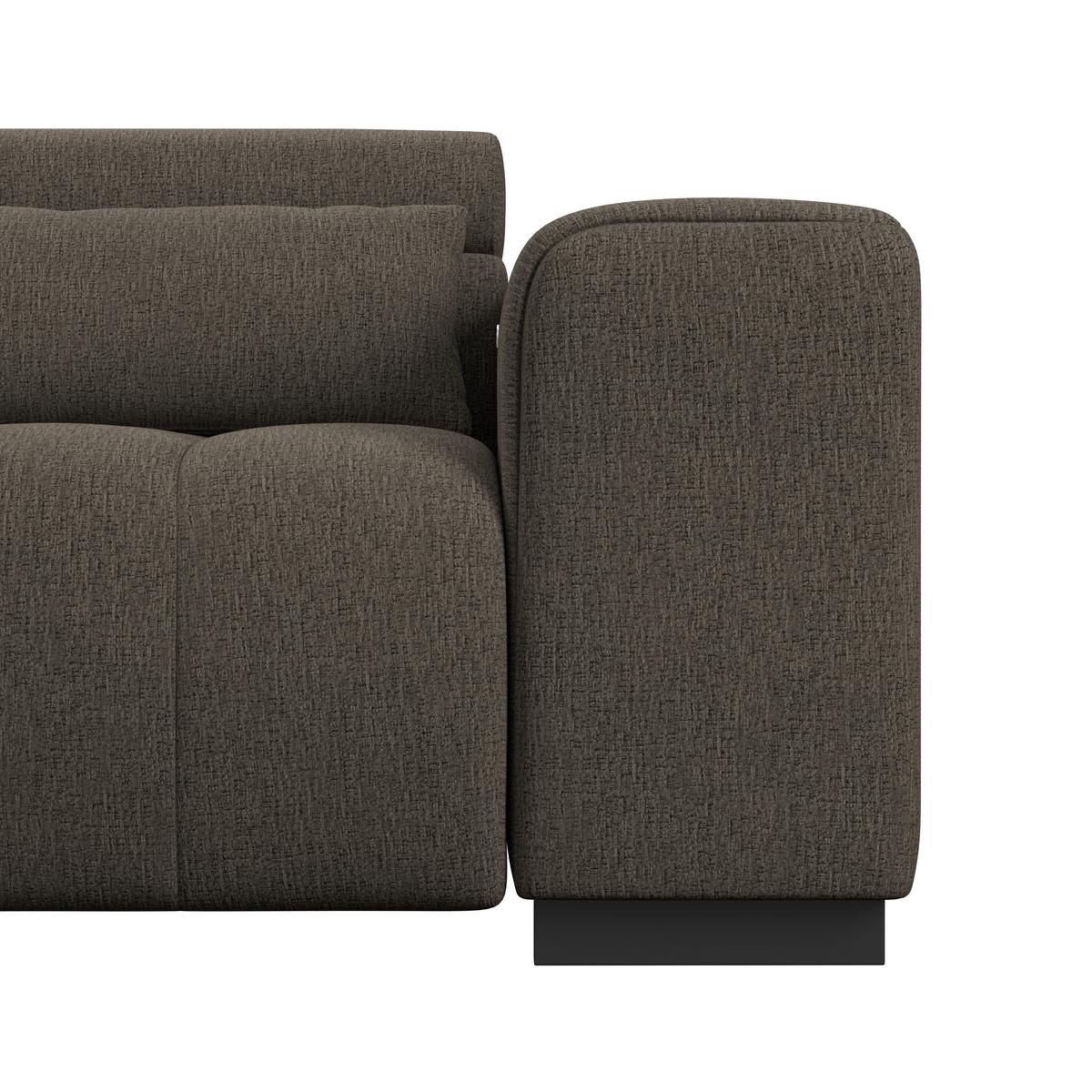 Coltar MATERA - maro închis, Trend, textil (226/311cm)