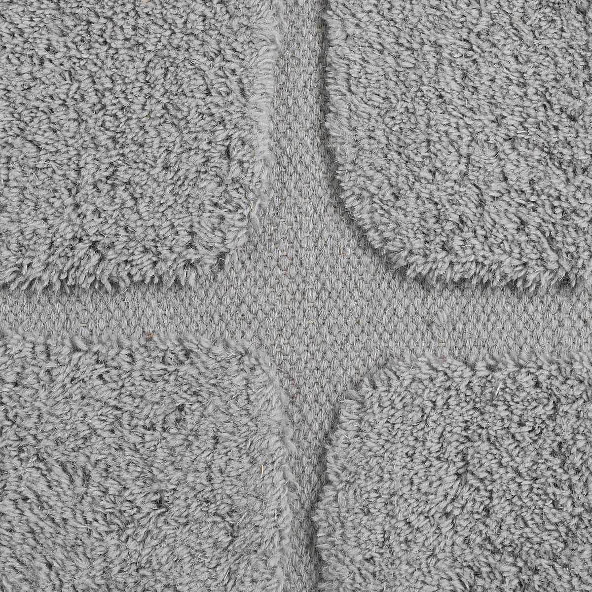 Wollteppich Bermudez Grau ca. 160x230cm - Grau, Basics, Textil (160/230cm)