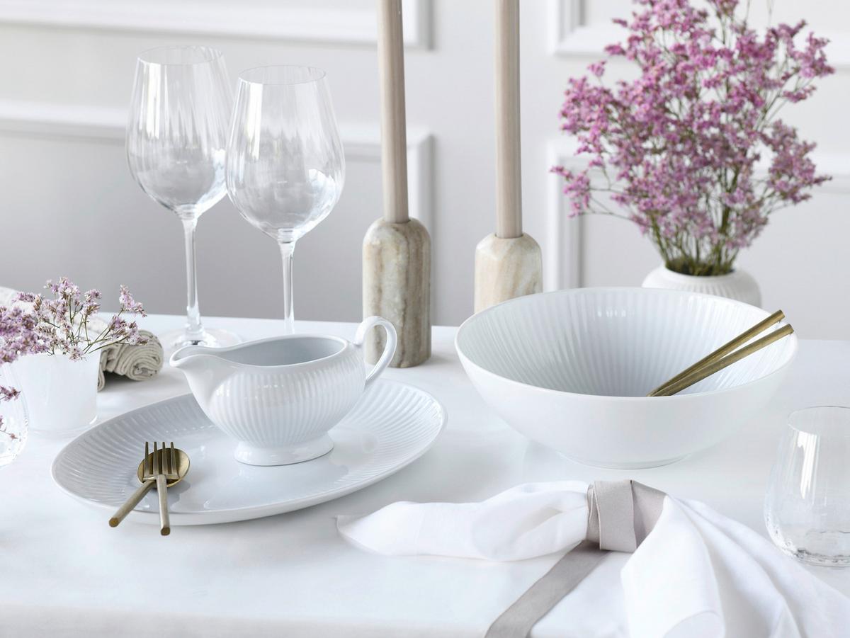 Servis Za Zajtrk Valencia, 3-Delni - bela, Design, keramika - Creatable