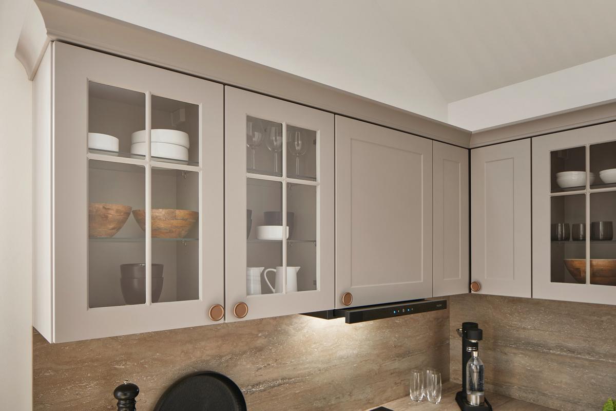 Kuhinjski Blok Ip4250 - barve bakra/rjava, Romantika, leseni material (215/276,6cm) - Impuls