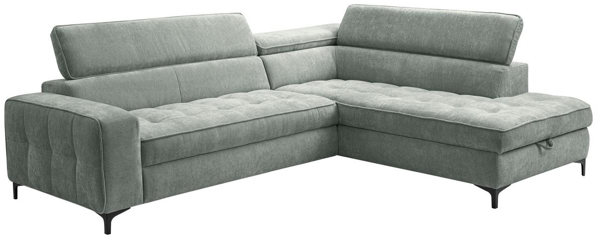 COLțAR TALIA - verde mentă, Basics, textil (251/70-90/203cm) - Modern Living