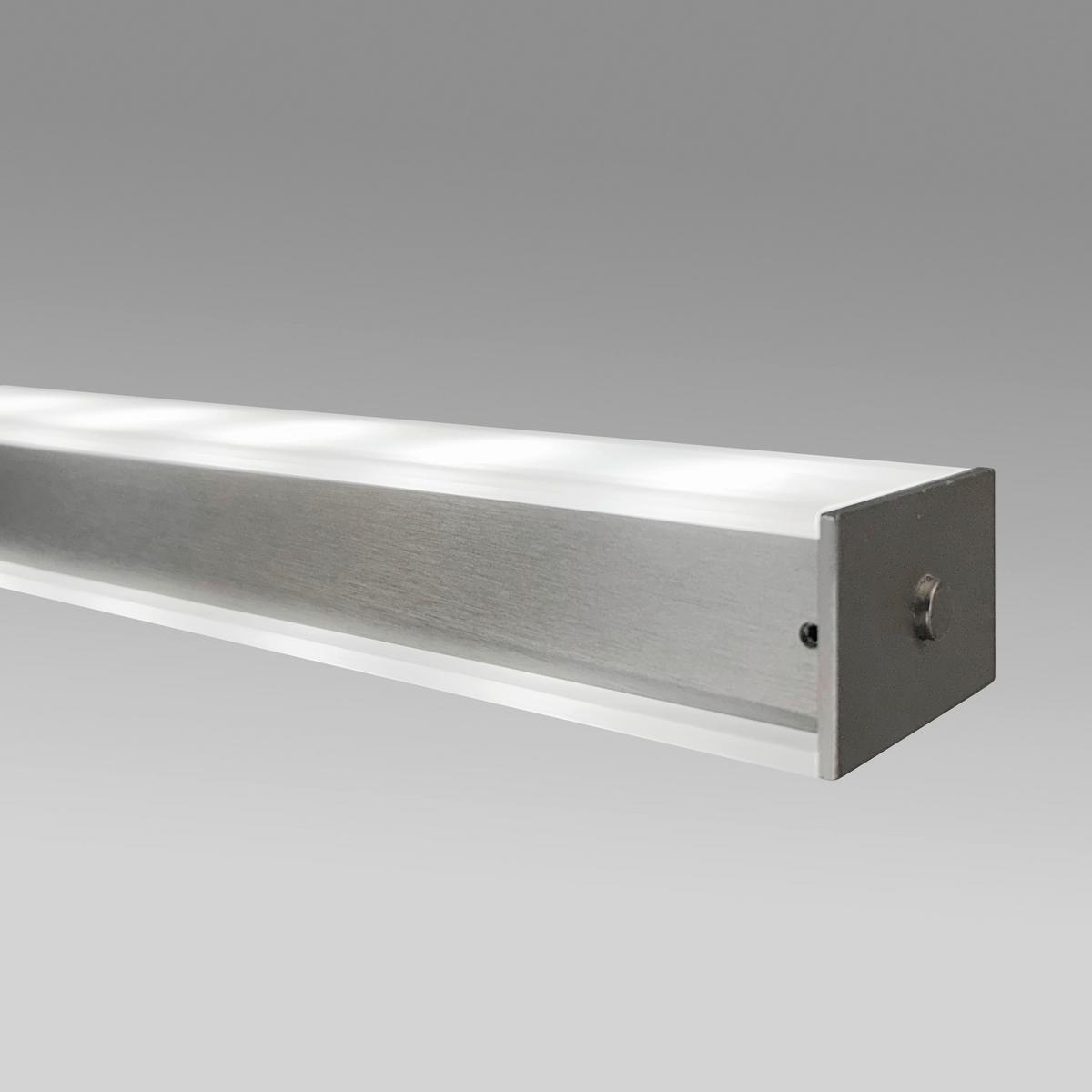 LAMPA WISZĄCA LED 61173 VALENO - kolor niklowy, Design, metal (115/6,5/70-180cm) - Fischer & Honsel