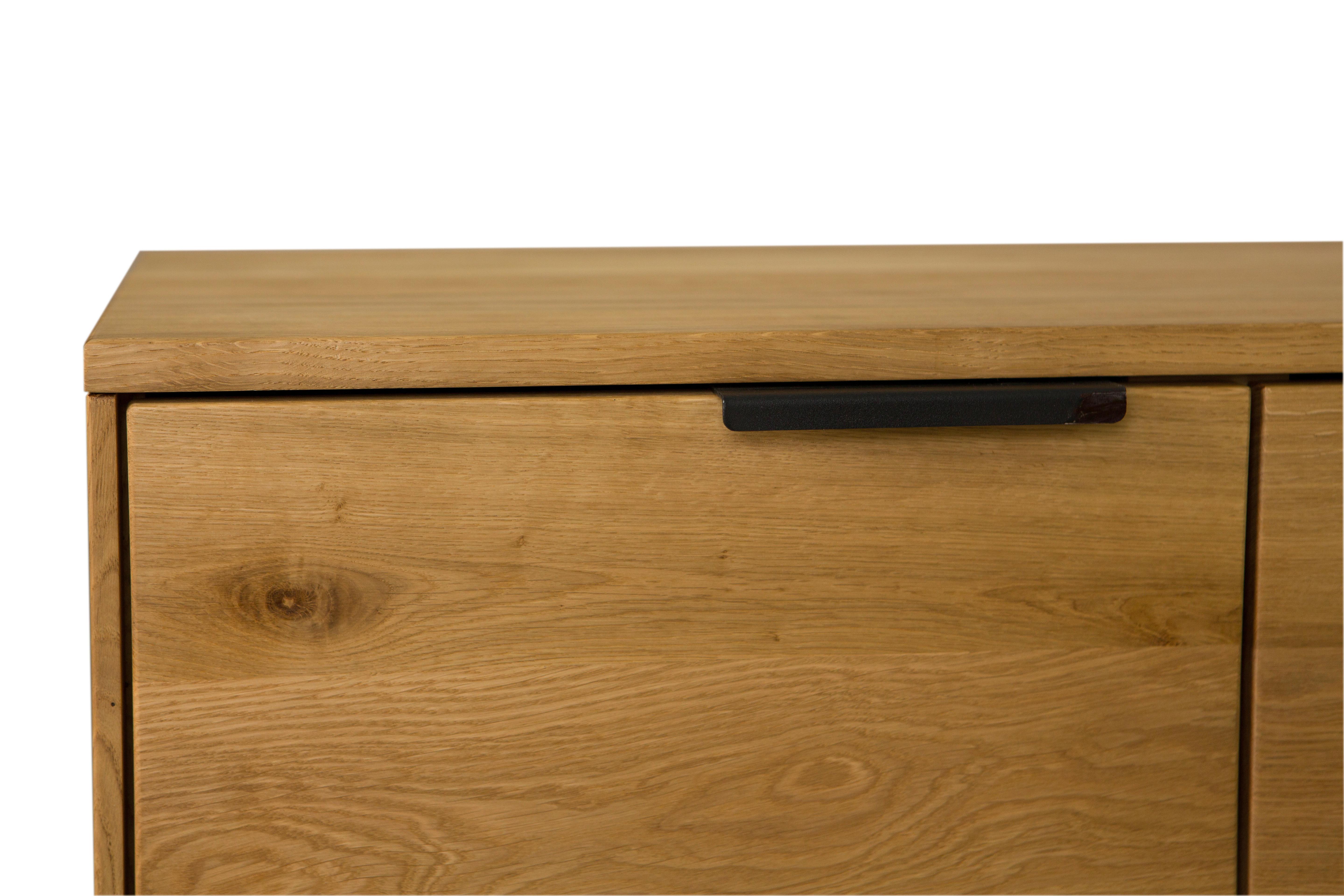 MAPPSKÅP ALBERO - naturfärgad, Modern, trä (80/113/38cm) - Based