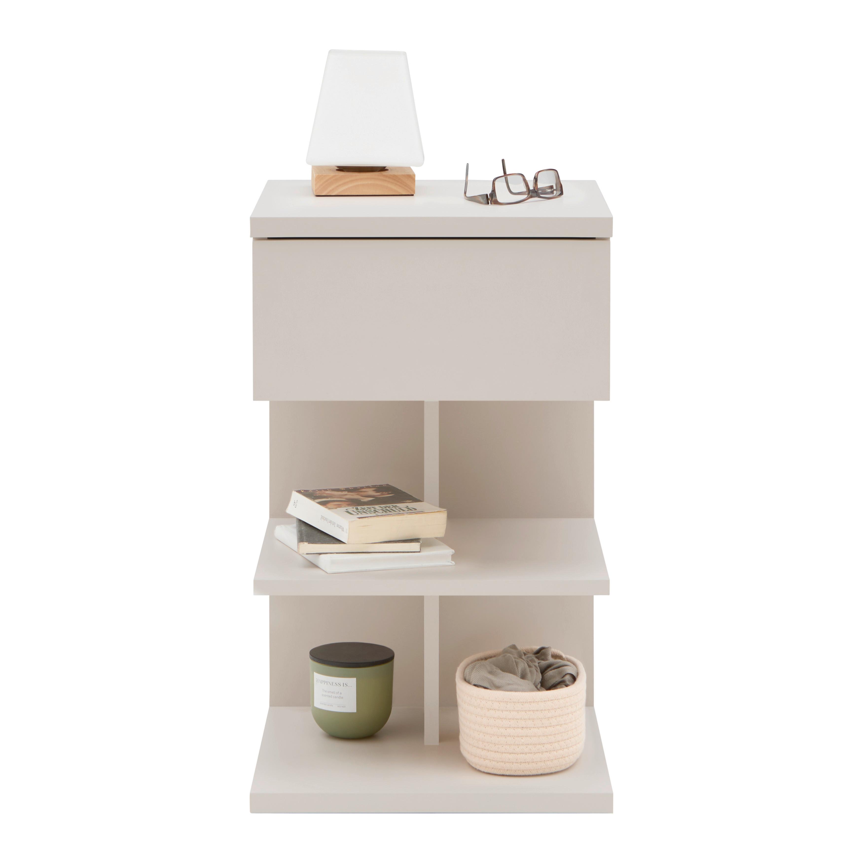 SÄNGBORD SUN - kashmir, Modern, trämaterial (39/65/39cm) - Mömax