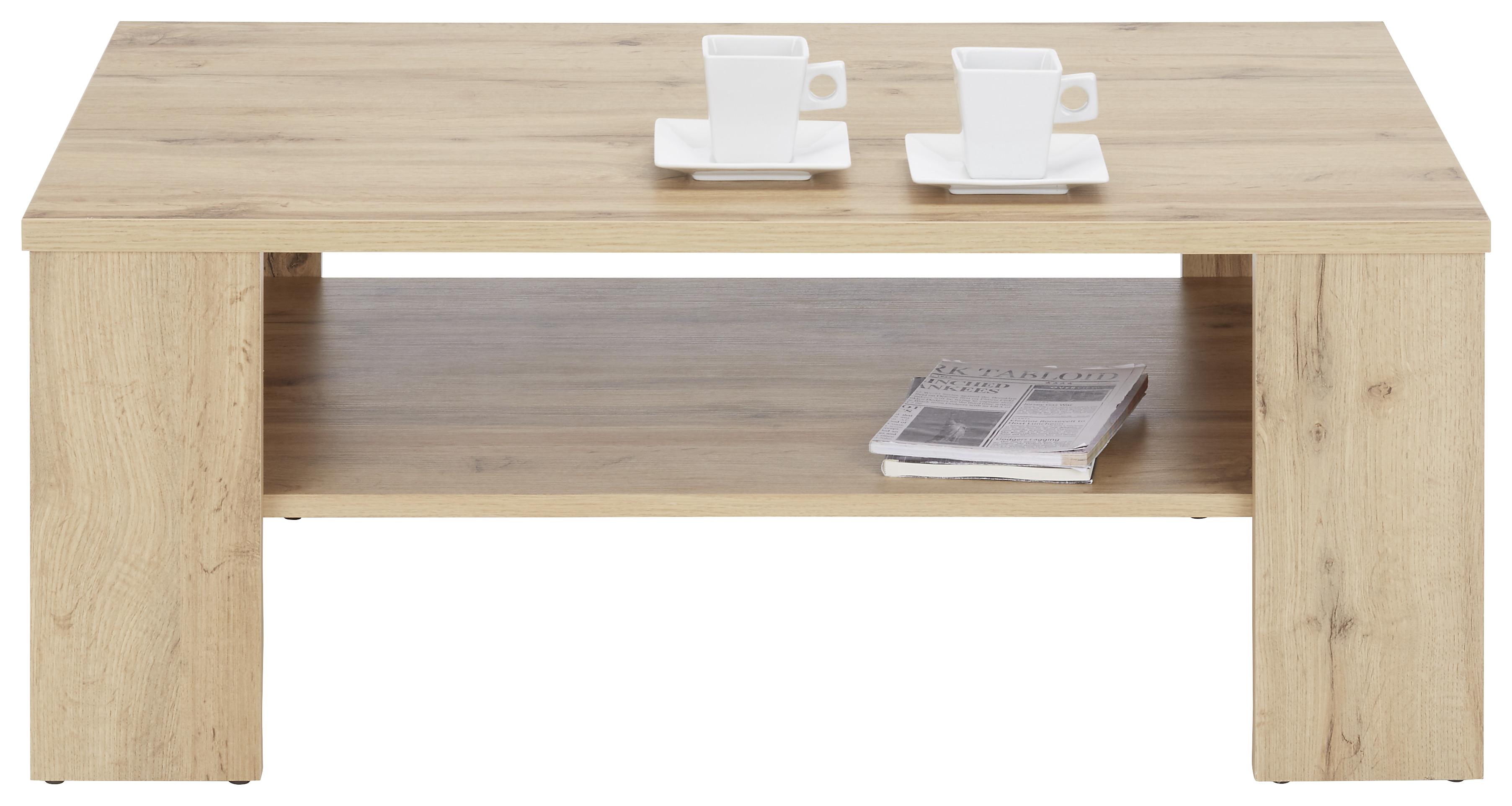 Couchtisch in Eichefarben - Eichefarben, KONVENTIONELL, Holzwerkstoff (100/63/39cm) - Mömax