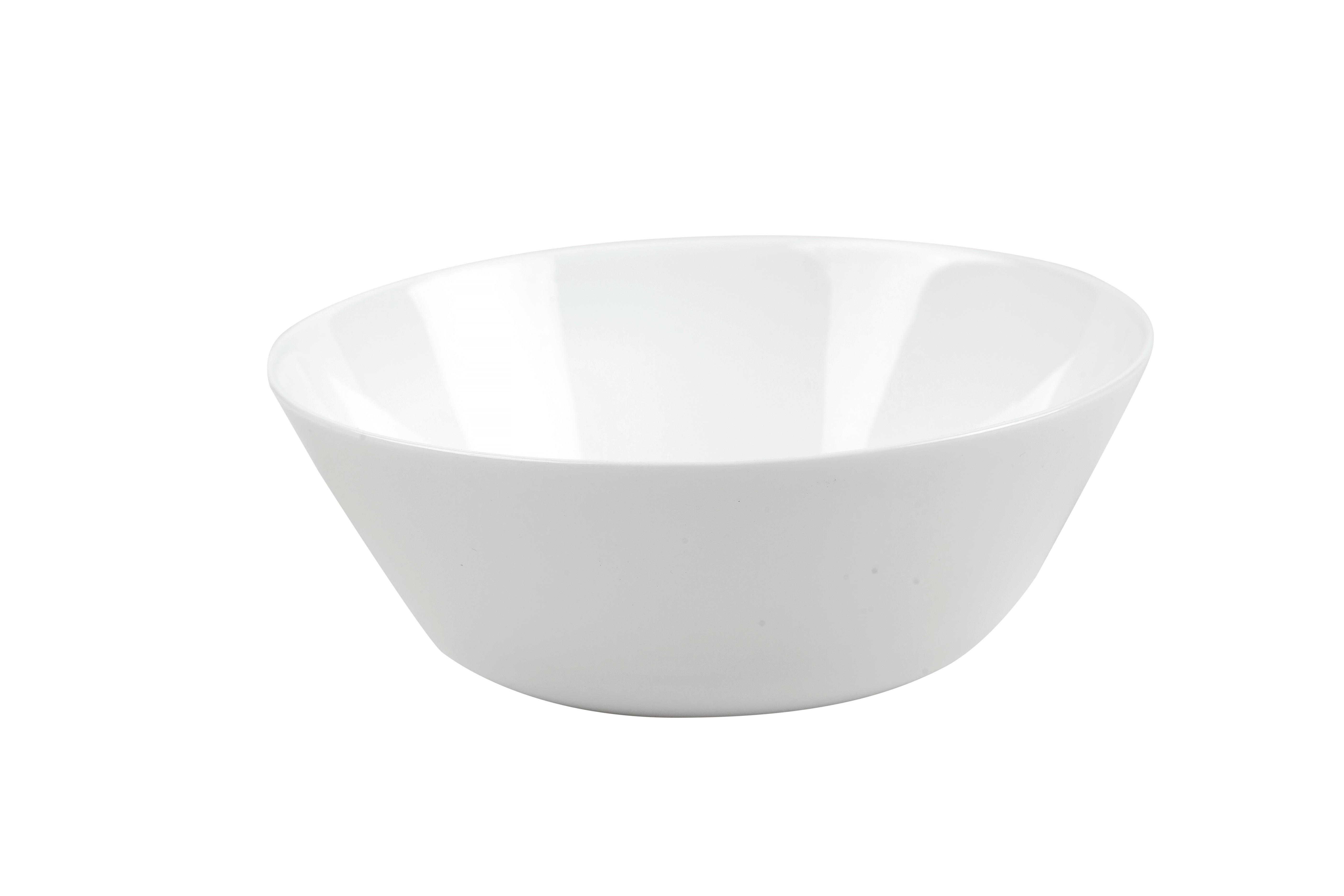 Schüssel Brigitte Weiss  Ø ca. 11,4cm - Weiss, Konventionell, Glas (11,4/4,5cm) - Based