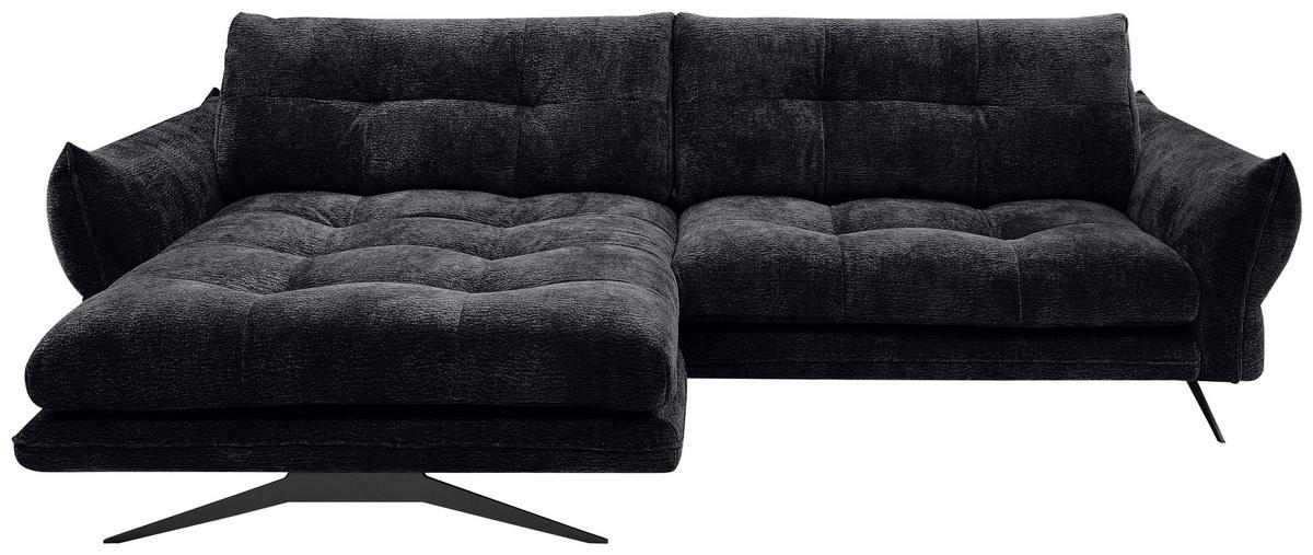 Coltar BAXTER - grafit, Modern, textil (177/68-87/280cm) - Premium Living