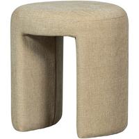 Hocker Charlie Naturfarben - Naturfarben, Design, Textil (45/47/45cm) - Livetastic