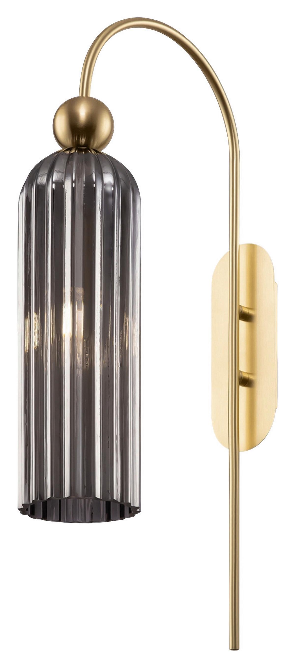 WANDLEUCHTE ANTIC - Goldfarben, Glas/Metall (10/53,5/23,5cm) - MAYTONI