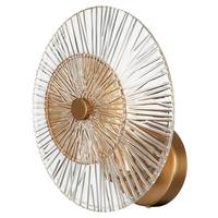 WANDLEUCHTE ASTER - Goldfarben, Basics, Glas/Metall (15,3/28/28cm) - MAYTONI