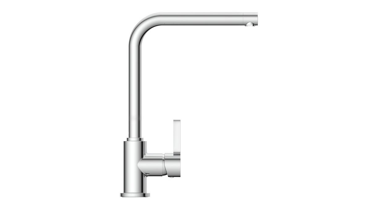 Küchenarmatur Sistant Dublin in Chrom - Chromfarben, Basics, Metall (33,5cm) - Sistant