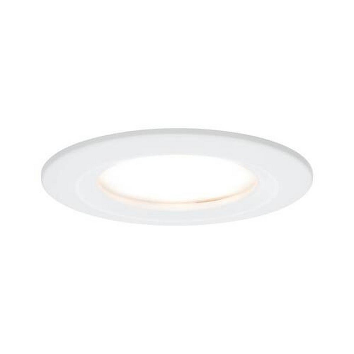 Deckenleuchte Nova in Weiß/Alufarbe max. 6,5 Watt - Basics (8,4cm) - Paulmann