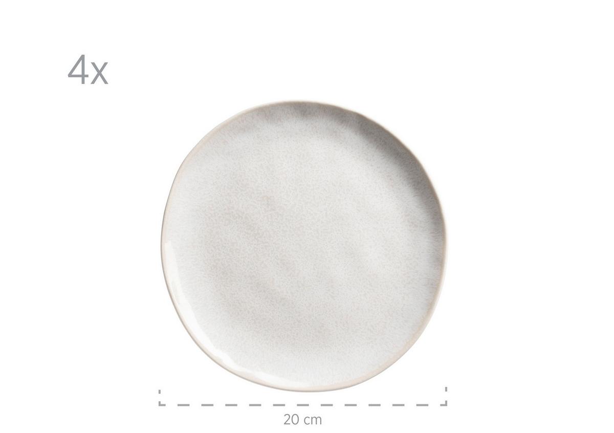 KOMBISERVICE 931856 WEISS POSTSICHER - Weiss, Basics, Keramik (34,7/32/35cm) - Mäser