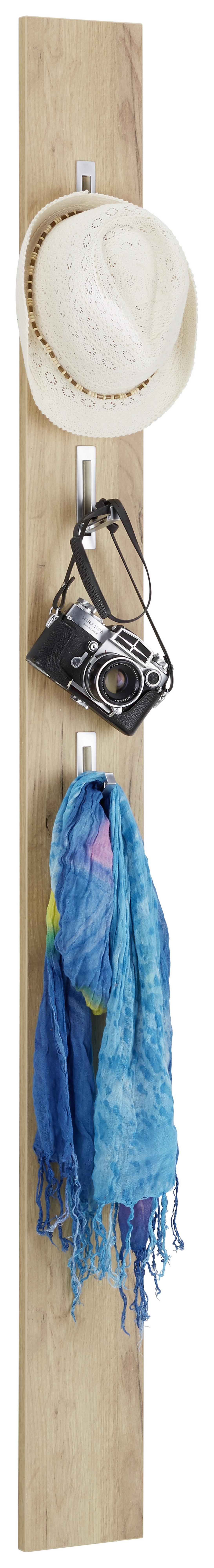 Garderobenleiste Eichefarben - Eichefarben, MODERN, Holzwerkstoff (15/170/3cm)