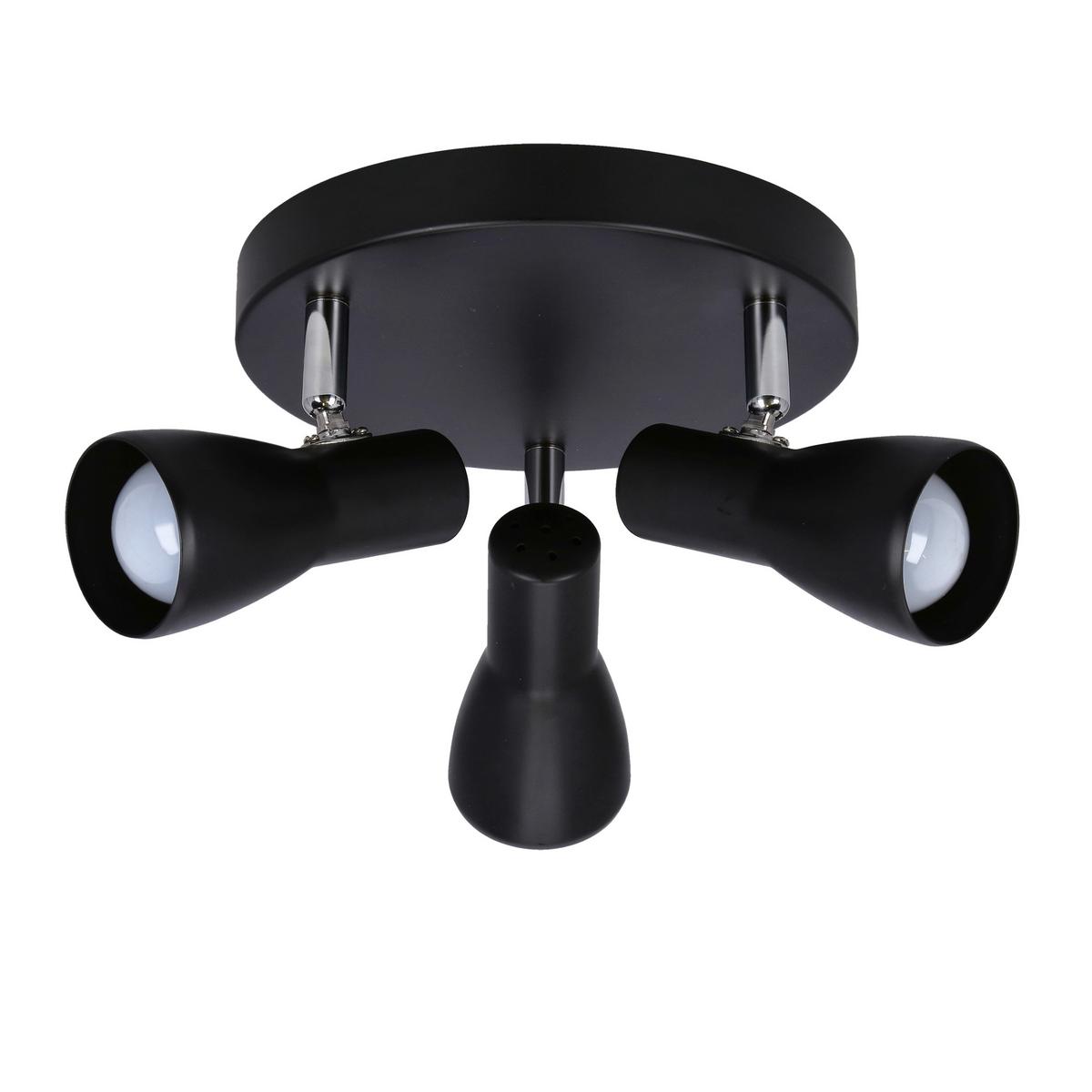 Reflektor Picardo - crna, Trend, metal (29/29/8cm)