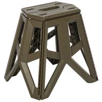 Campinghocker Tom Olivgrün - Olivgrün, KONVENTIONELL, Kunststoff (29ml)