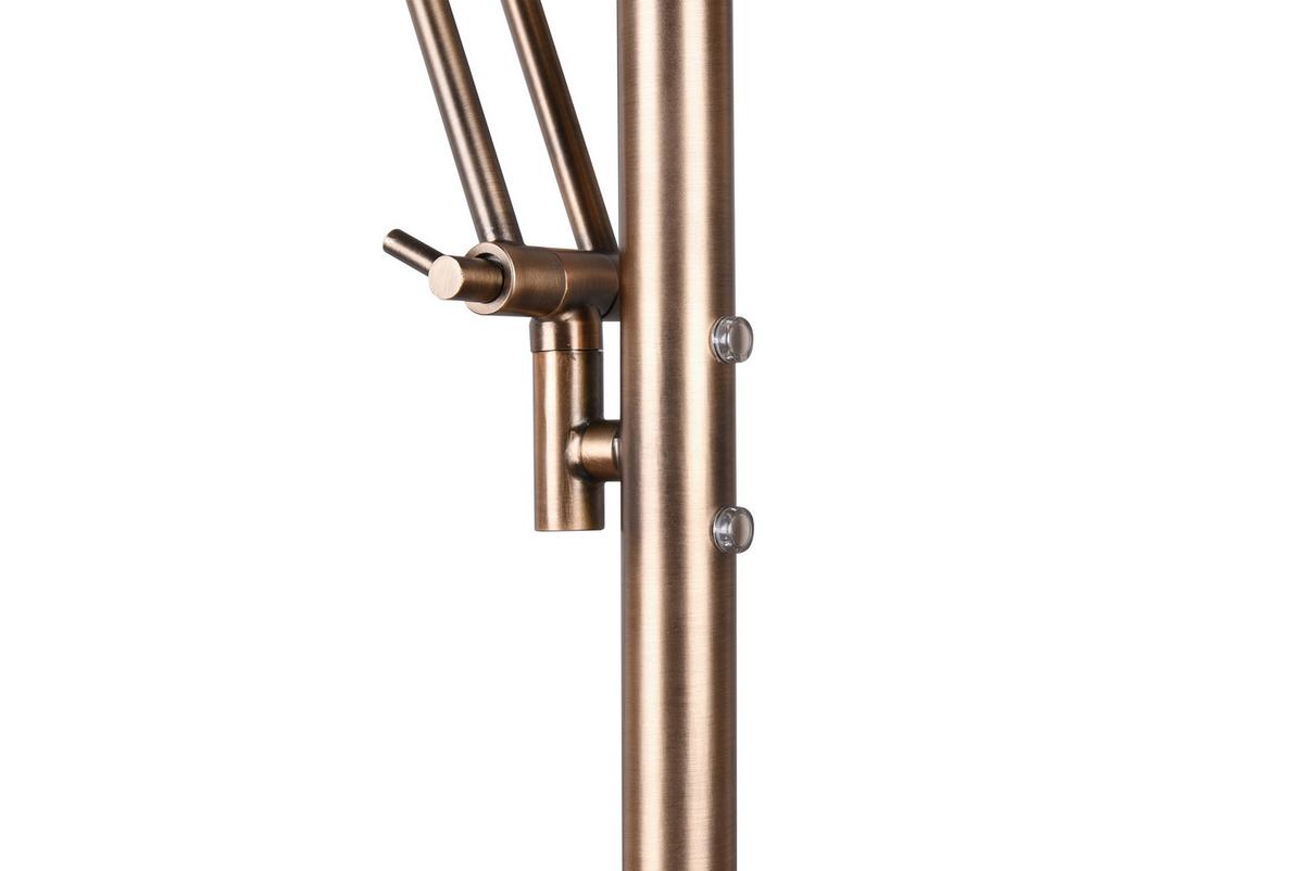 LED-Stehleuchte Barrie Messingfarben max. 32 Watt - Messingfarben, Basics, Metall (181/30cm) - Trio Leuchten