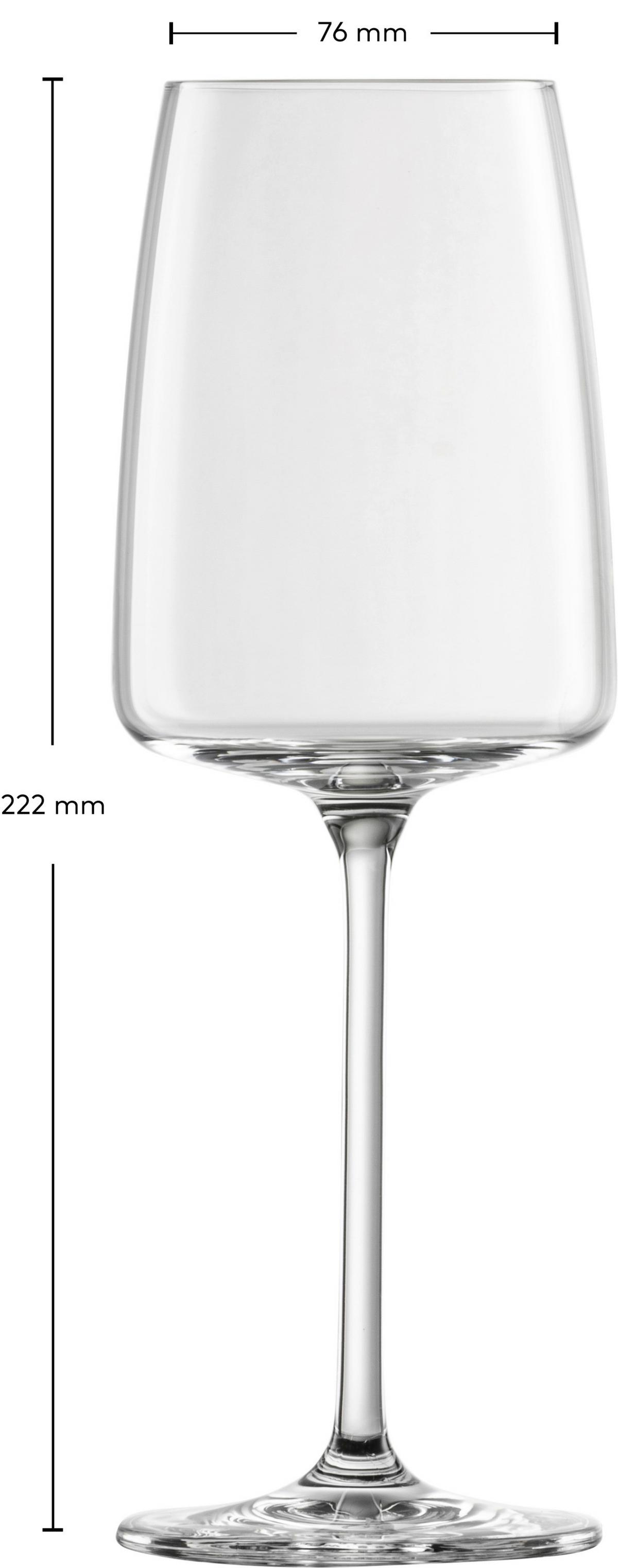KIELISZEK DO WINA BIAŁEGO 122426 / 120588 - przejrzysty, Design, szkło (7,6/22,2cm) - Zwiesel Glas