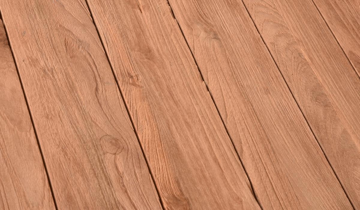 Gartentisch Kisar Teak - Braun, Basics, Holz (220,5/100/75cm) - Gardenson